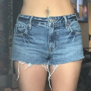 Low rise shorts